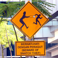 snatch thieves